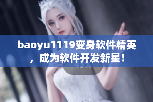 baoyu1119變身軟件精英，成為軟件開發(fā)新星！