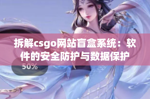 拆解csgo網(wǎng)站盲盒系統(tǒng)：軟件的安全防護(hù)與數(shù)據(jù)保護(hù)