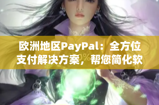 歐洲地區(qū)PayPal：全方位支付解決方案，幫您簡化軟件購買流程