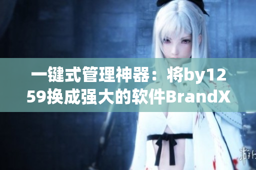 一鍵式管理神器：將by1259換成強(qiáng)大的軟件BrandX