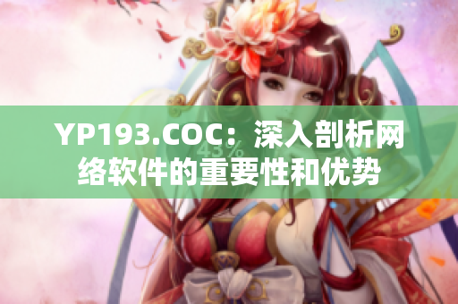 YP193.COC：深入剖析網(wǎng)絡(luò)軟件的重要性和優(yōu)勢(shì)