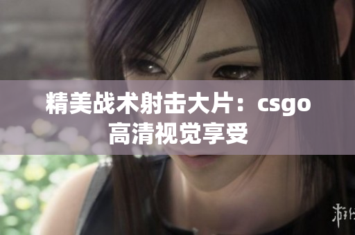 精美戰(zhàn)術(shù)射擊大片：csgo高清視覺享受