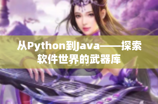 從Python到Java——探索軟件世界的武器庫