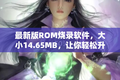 最新版ROM燒錄軟件，大小14.65MB，讓你輕松升級(jí)固件