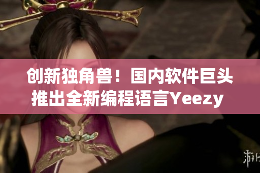 創(chuàng)新獨(dú)角獸！國(guó)內(nèi)軟件巨頭推出全新編程語(yǔ)言Yeezy 451