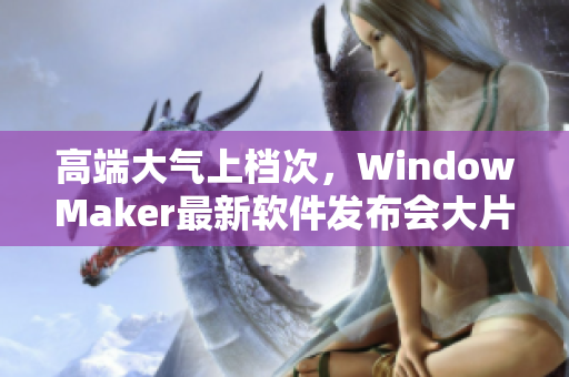 高端大氣上檔次，WindowMaker最新軟件發(fā)布會(huì)大片來襲