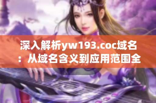 深入解析yw193.coc域名：從域名含義到應(yīng)用范圍全揭秘