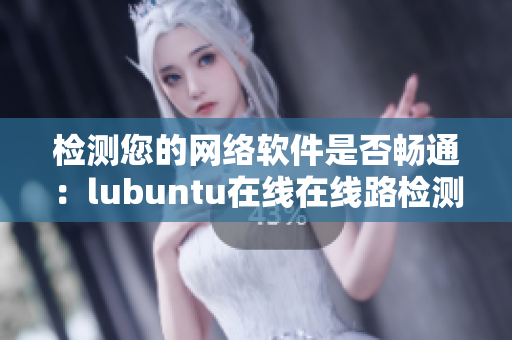 檢測您的網(wǎng)絡軟件是否暢通：lubuntu在線在線路檢測入口