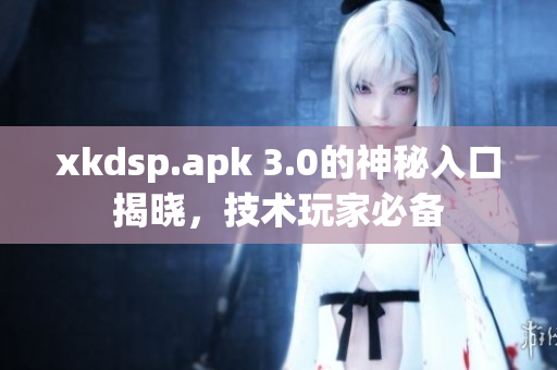 xkdsp.apk 3.0的神秘入口揭曉，技術(shù)玩家必備