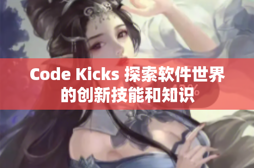 Code Kicks 探索軟件世界的創(chuàng)新技能和知識(shí)