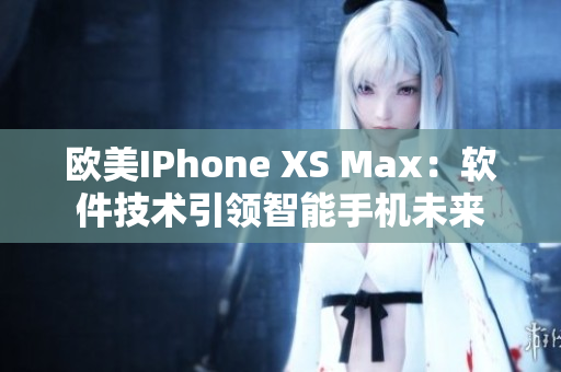 歐美IPhone XS Max：軟件技術引領智能手機未來