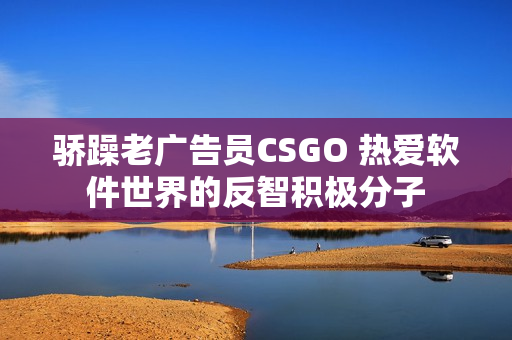 驕躁老廣告員CSGO 熱愛軟件世界的反智積極分子