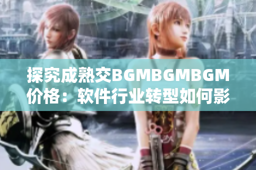 探究成熟交BGMBGMBGM價格：軟件行業(yè)轉(zhuǎn)型如何影響市場流行趨勢