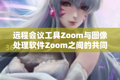 遠(yuǎn)程會議工具Zoom與圖像處理軟件Zoom之間的共同點(diǎn)及差異