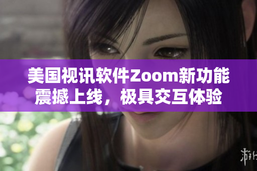 美國視訊軟件Zoom新功能震撼上線，極具交互體驗