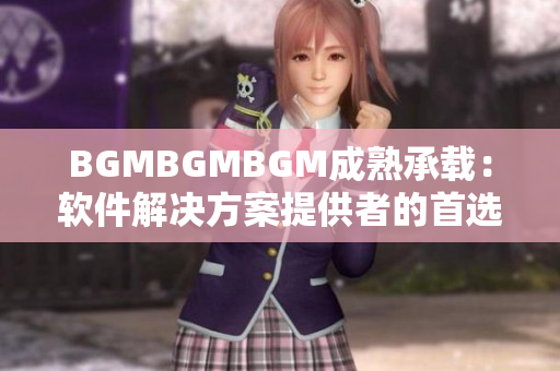 BGMBGMBGM成熟承載：軟件解決方案提供者的首選之道