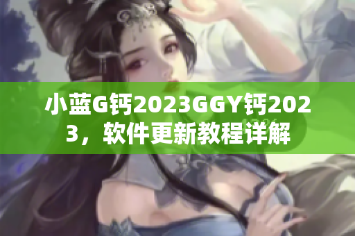 小藍(lán)G鈣2023GGY鈣2023，軟件更新教程詳解