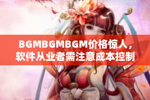 BGMBGMBGM價(jià)格驚人，軟件從業(yè)者需注意成本控制!