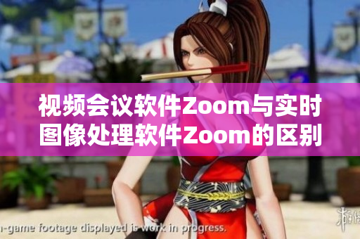 視頻會議軟件Zoom與實時圖像處理軟件Zoom的區(qū)別及應用展望