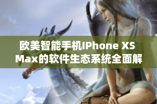 歐美智能手機(jī)IPhone XS Max的軟件生態(tài)系統(tǒng)全面解析