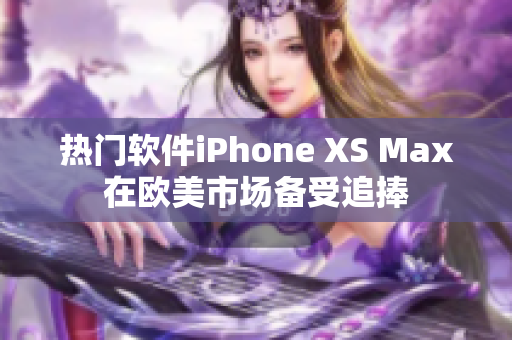 熱門軟件iPhone XS Max在歐美市場備受追捧