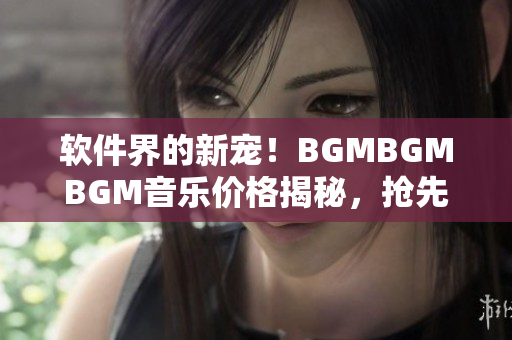 軟件界的新寵！BGMBGMBGM音樂價格揭秘，搶先分享最火的編程神器