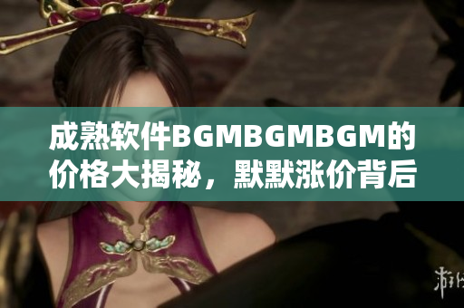 成熟軟件BGMBGMBGM的價(jià)格大揭秘，默默漲價(jià)背后的邏輯解析