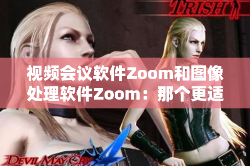 視頻會(huì)議軟件Zoom和圖像處理軟件Zoom：那個(gè)更適合你？